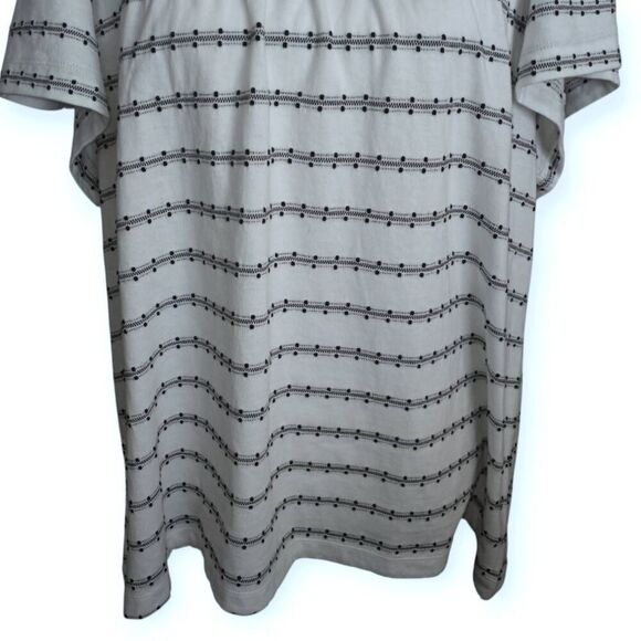 LOFT WHITE & BLACK TOP SZ.XXL NWT. - Picture 3 of 8